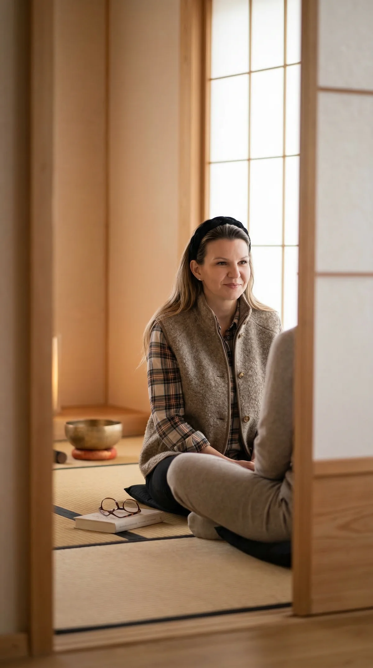 Dr. V providing compassionate palliative consultation